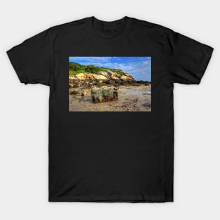 Lobster Trap on Salt Island Good Harbor Beach Gloucester MA T-Shirt